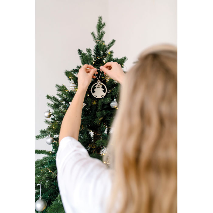 ARSEED Colgador madera en forma árbol - Navidad - Regalo Promocional Personalizado - imagen 6