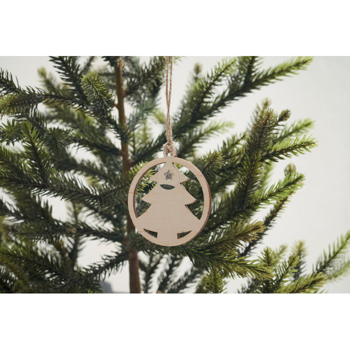 ARSEED Colgador madera en forma árbol - Navidad - Regalo Promocional Personalizado - imagen 7
