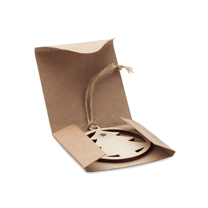 ARSEED Colgador madera en forma árbol - Navidad - Regalo Promocional Personalizado - imagen 4