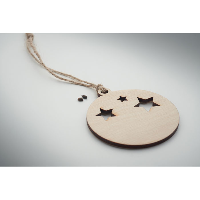 Colgador Roseed madera forma árbol - Navidad - Regalo Promocional Personalizado - imagen 7