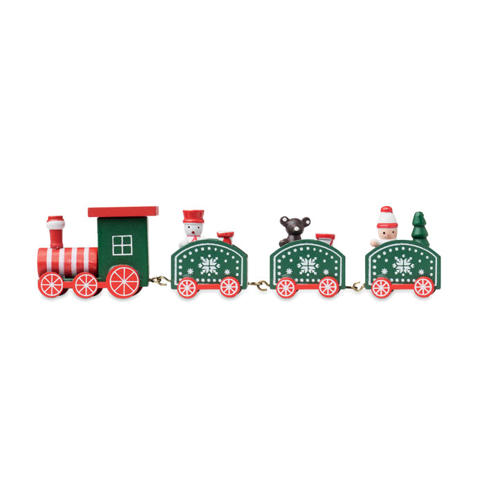 JUNA Tren de Navidad de madera - Navidad - Regalo Promocional Personalizado - imagen 3