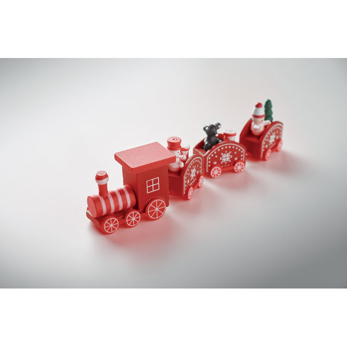 JUNA Tren de Navidad de madera - Navidad - Regalo Promocional Personalizado - imagen 12