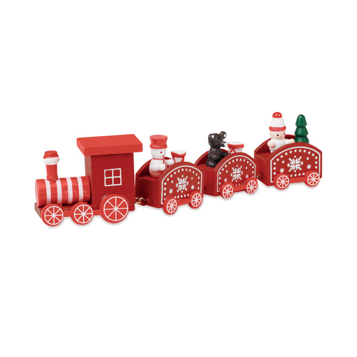 JUNA Tren de Navidad de madera - Navidad - Regalo Promocional Personalizado - imagen 8