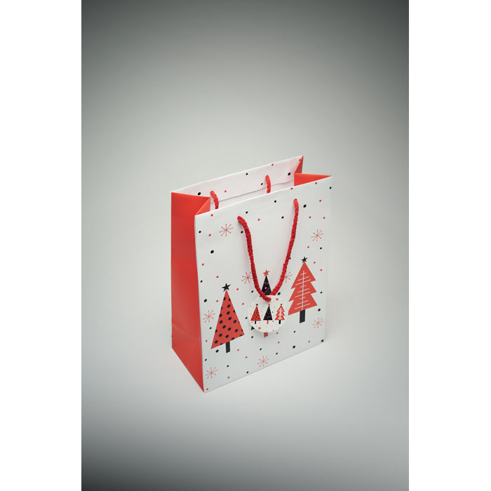 BOSSA MEDIUM Bolsa de papel mediana - Navidad - Regalo Promocional Personalizado - imagen 5
