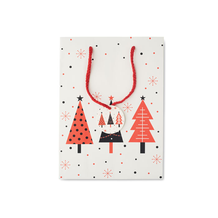 BOSSA MEDIUM Bolsa de papel mediana - Navidad - Regalo Promocional Personalizado - imagen 6