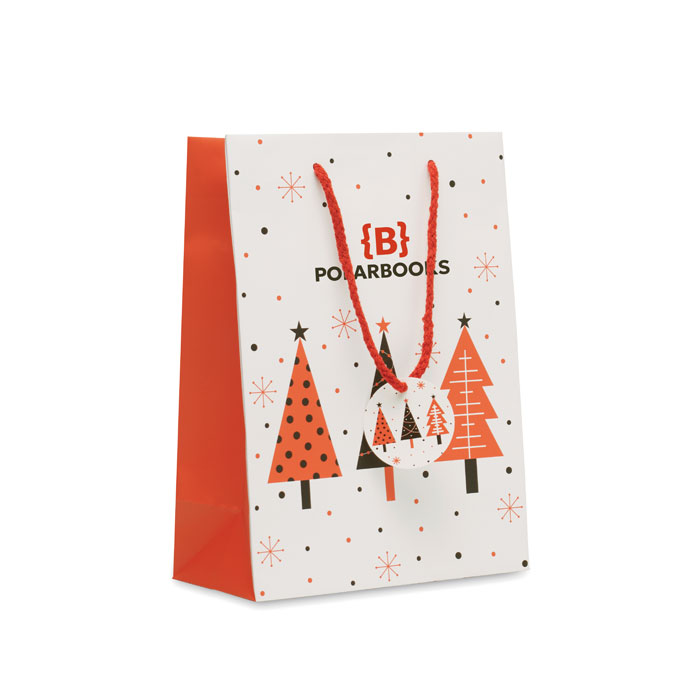 BOSSA MEDIUM Bolsa de papel mediana - Navidad - Regalo Promocional Personalizado - imagen 4