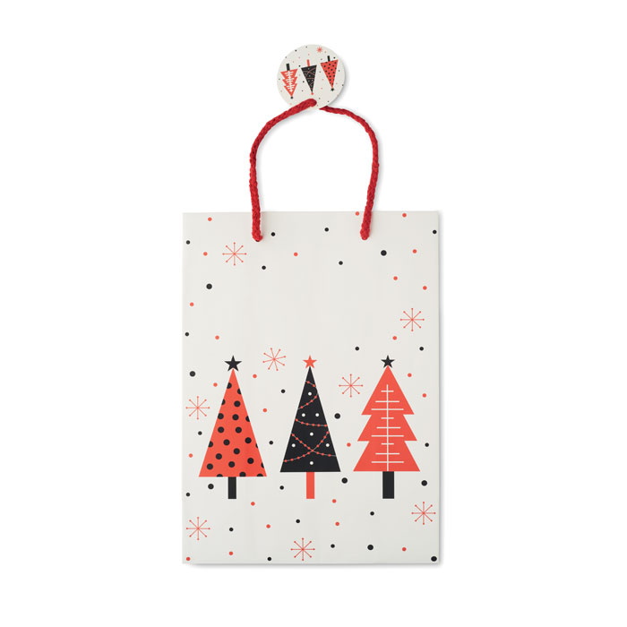 BOSSA MEDIUM Bolsa de papel mediana - Navidad - Regalo Promocional Personalizado - imagen 3