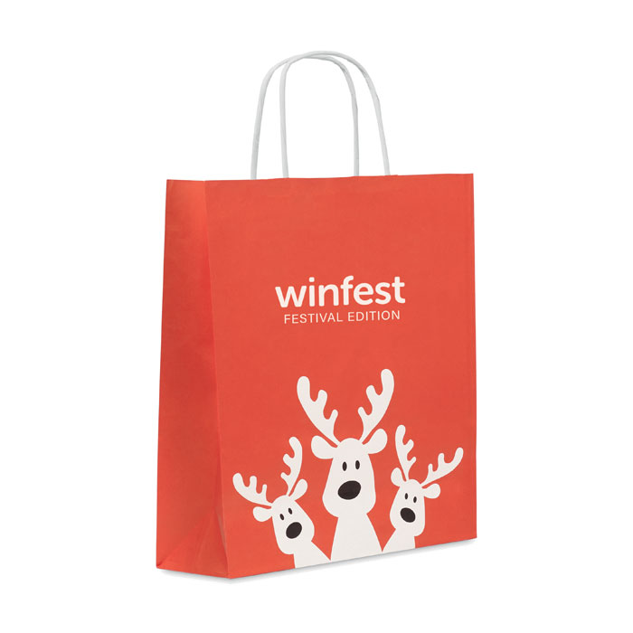BAO MEDIUM Bolsa papel de regalo mediana - Navidad - Regalo Promocional Personalizado - imagen 4