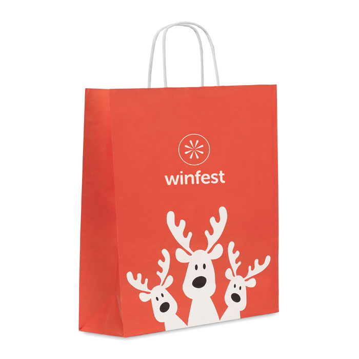 BAO LARGE Bolsa papel de regalo grande - Navidad - Regalo Promocional Personalizado - imagen 3