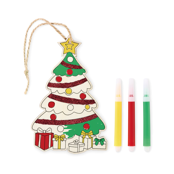 COLORTREE Adorno para árbol de Navidad - Navidad - Regalo Promocional Personalizado - imagen 9