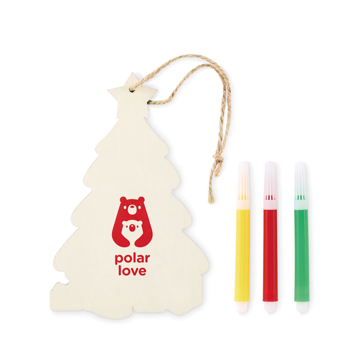 COLORTREE Adorno para árbol de Navidad - Navidad - Regalo Promocional Personalizado - imagen 5