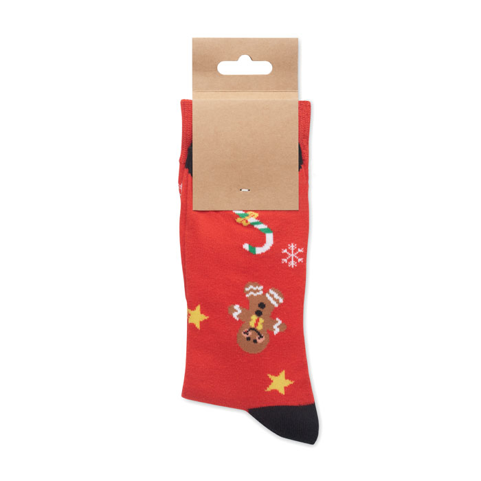 SOC MEDIUM Par de calcetines de Navidad M - Ropa y accesorios - Regalo Promocional Personalizado - imagen 5