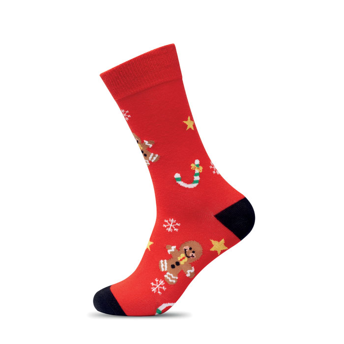 SOC MEDIUM Par de calcetines de Navidad M - Ropa y accesorios - Regalo Promocional Personalizado - imagen 3