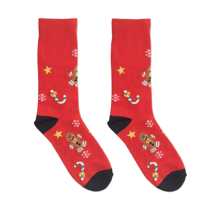 SOC MEDIUM Par de calcetines de Navidad M - Ropa y accesorios - Regalo Promocional Personalizado - imagen 4
