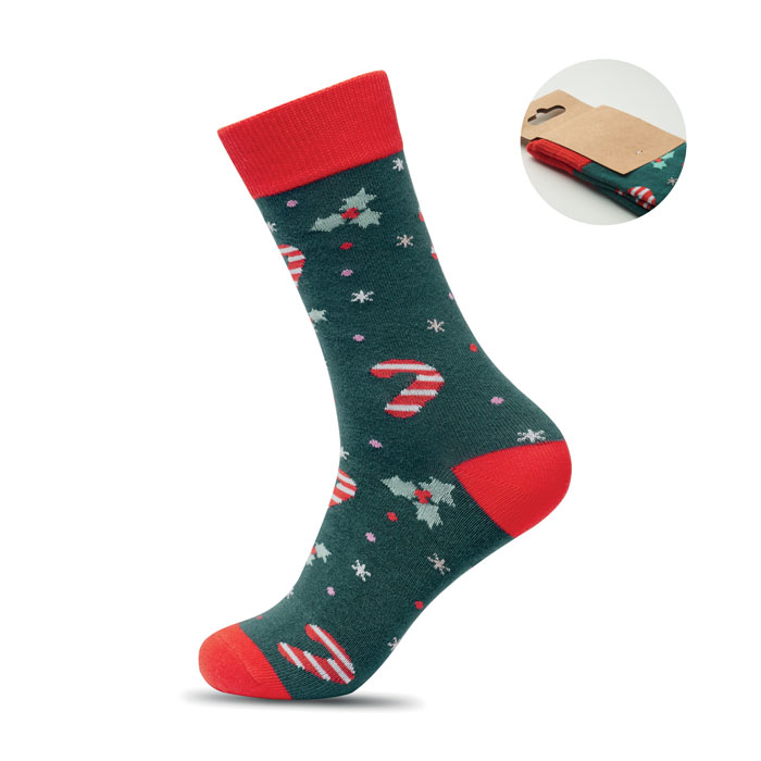 SOC MEDIUM Par de calcetines de Navidad M - Ropa y accesorios - Regalo Promocional Personalizado - imagen 6