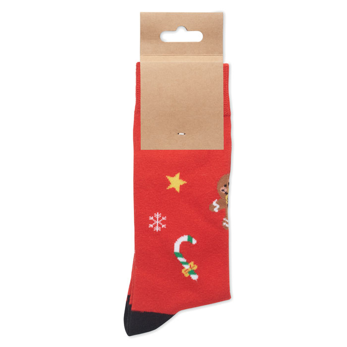 SOC LARGE Par de calcetines de Navidad L - Ropa y accesorios - Regalo Promocional Personalizado - vista alternativa