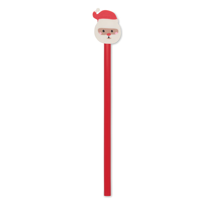CLAUS Lápiz Navidad goma de borrar - Novedades - Regalo Promocional Personalizado