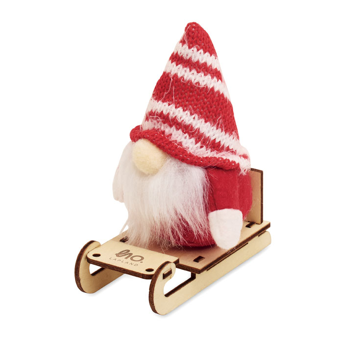 FROSTY SLEIGH Gnomo en trineo de madera - Novedades - Regalo Promocional Personalizado - imagen 5