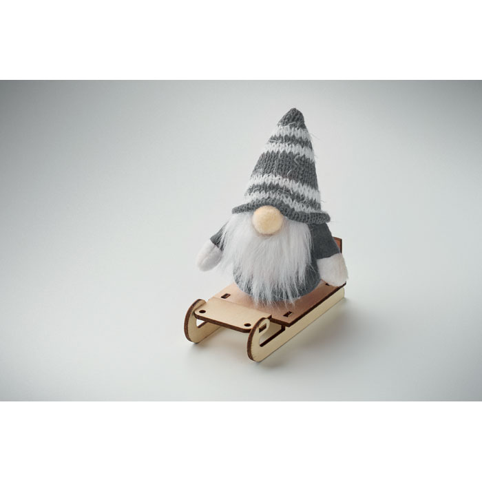 FROSTY SLEIGH Gnomo en trineo de madera - Novedades - Regalo Promocional Personalizado - imagen 8