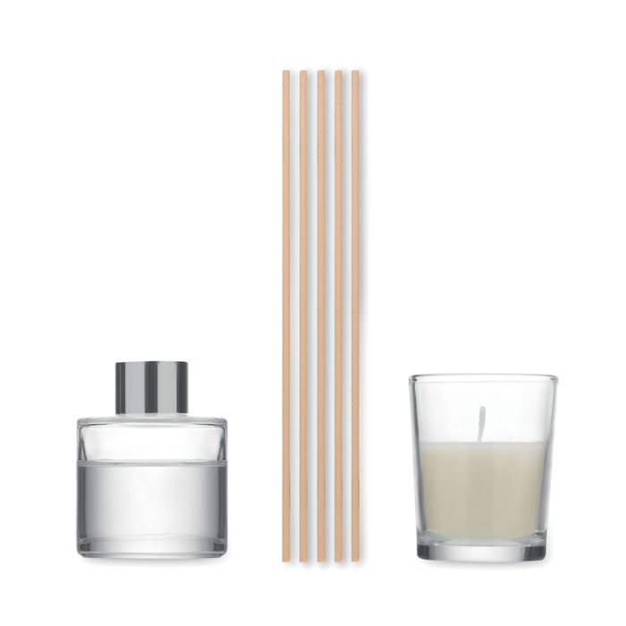 GINGLE Set vela y difusor de vainilla - Velas personalizadas - Regalo Promocional Personalizado - imagen 5