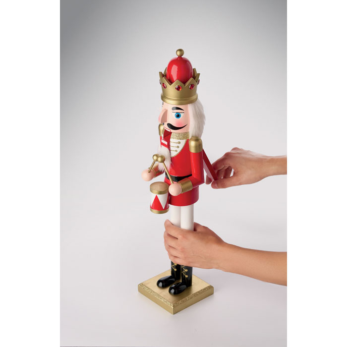 SUPER JOLY Muñeco cascanueces de madera - Novedades - Regalo Promocional Personalizado - imagen 3