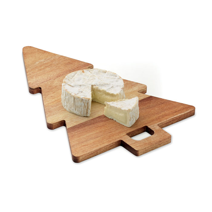 ARBETO Tabla acacia Árbol Navidad - Tablas de corte - Regalo Promocional Personalizado - imagen 3
