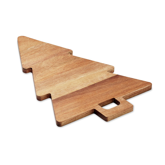 ARBETO Tabla acacia Árbol Navidad - Tablas de corte - Regalo Promocional Personalizado