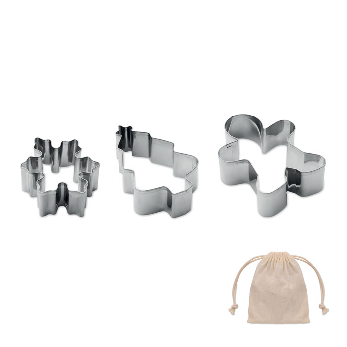 COOKIES Kit moldes galletas Navidad - Otros accesorios cocina - Regalo Promocional Personalizado