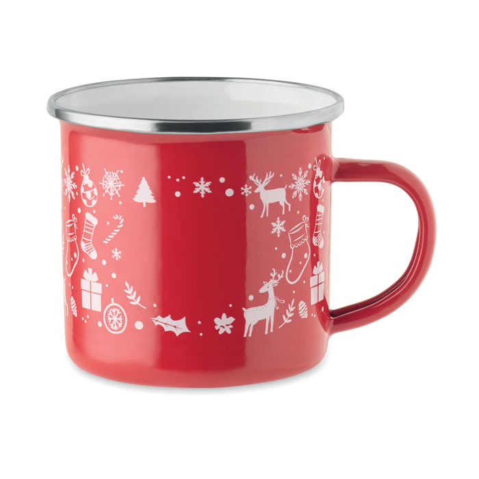 SEASOMEL Taza esmaltada Navidad 300 ml - Tazas y vasos personalizados - Regalo Promocional Personalizado - vista alternativa