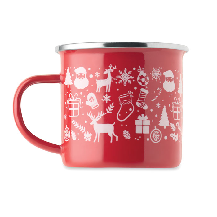 SEASOMEL Taza esmaltada Navidad 300 ml - Tazas y vasos personalizados - Regalo Promocional Personalizado - imagen 4