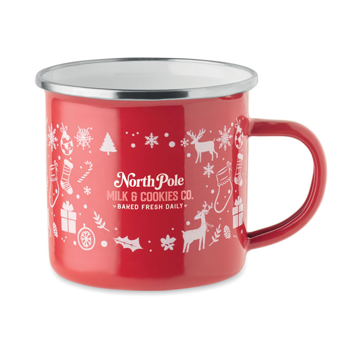 SEASOMEL Taza esmaltada Navidad 300 ml - Tazas y vasos personalizados - Regalo Promocional Personalizado - imagen 5