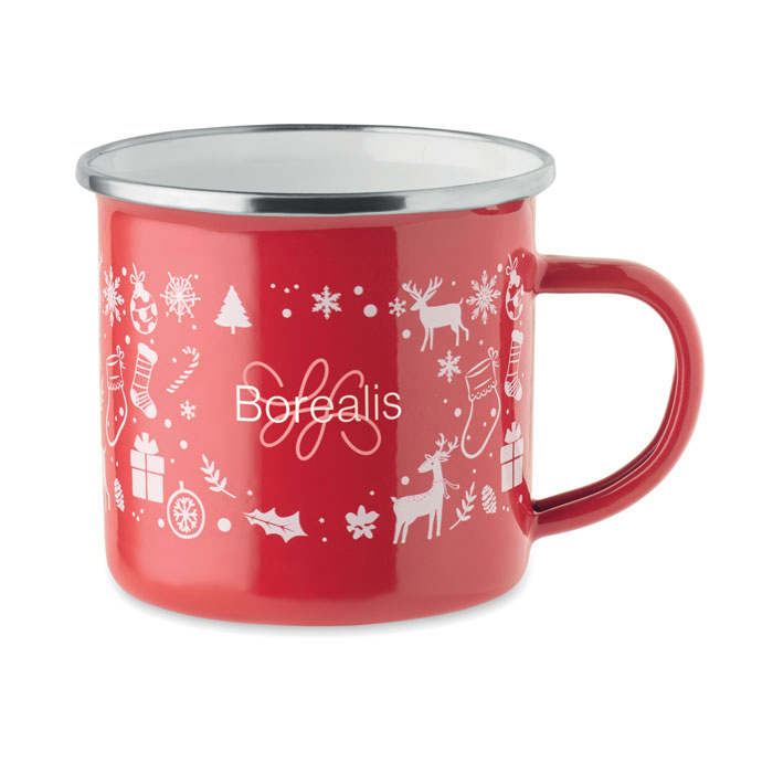 SEASOMEL Taza esmaltada Navidad 300 ml - Tazas y vasos personalizados - Regalo Promocional Personalizado - imagen 6