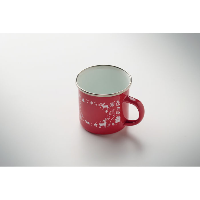 SEASOMEL Taza esmaltada Navidad 300 ml - Tazas y vasos personalizados - Regalo Promocional Personalizado - imagen 3