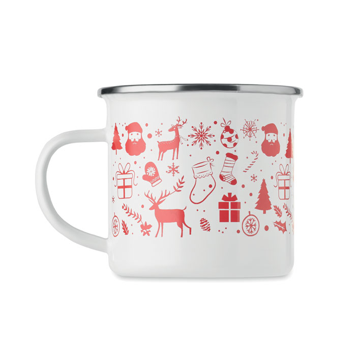 SEASOMEL Taza esmaltada Navidad 300 ml - Tazas y vasos personalizados - Regalo Promocional Personalizado - imagen 10
