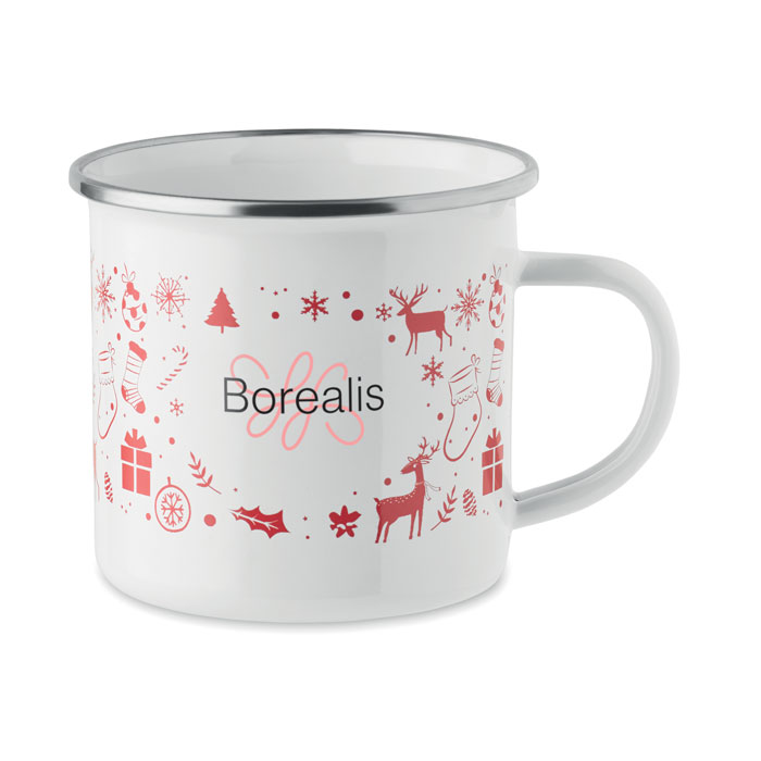 SEASOMEL Taza esmaltada Navidad 300 ml - Tazas y vasos personalizados - Regalo Promocional Personalizado - imagen 13