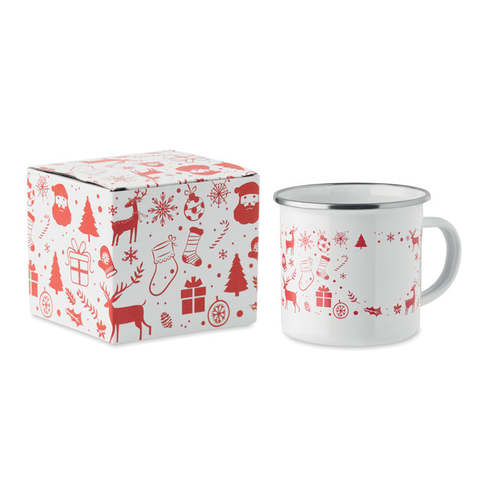 SEASOMEL Taza esmaltada Navidad 300 ml - Tazas y vasos personalizados - Regalo Promocional Personalizado - imagen 7