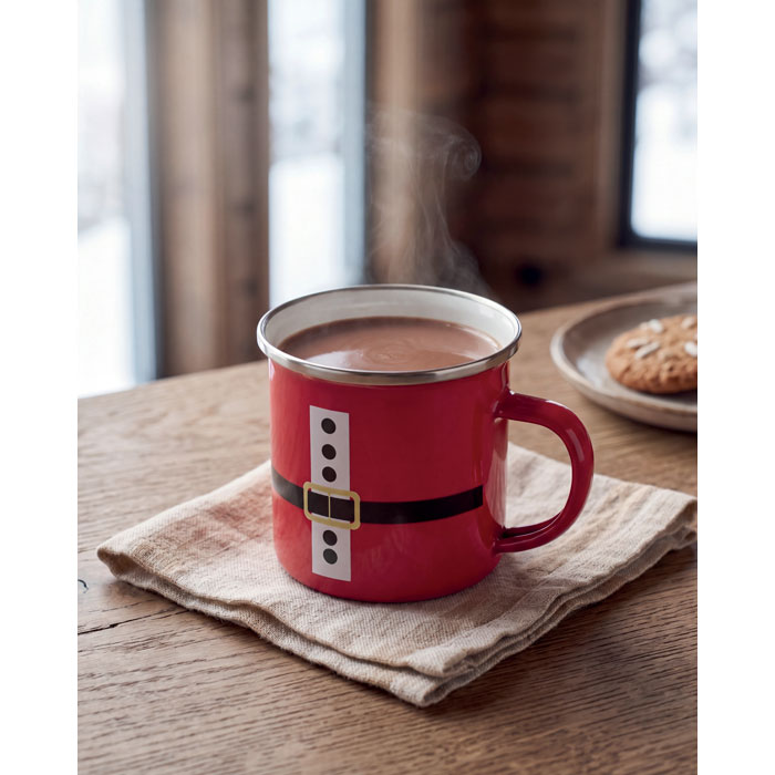 SANTAMEL Taza vintage Papá Noel 300ml - Tazas y vasos personalizados - Regalo Promocional Personalizado - imagen 5