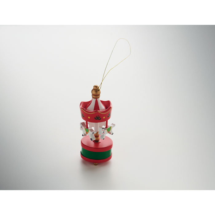 WHIRL Adorno carrusel de madera - Novedades - Regalo Promocional Personalizado - vista alternativa