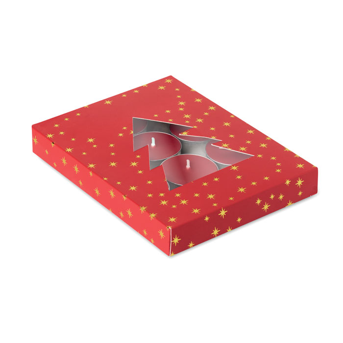 RADIANT Set de velas de té perfumadas - Velas personalizadas - Regalo Promocional Personalizado