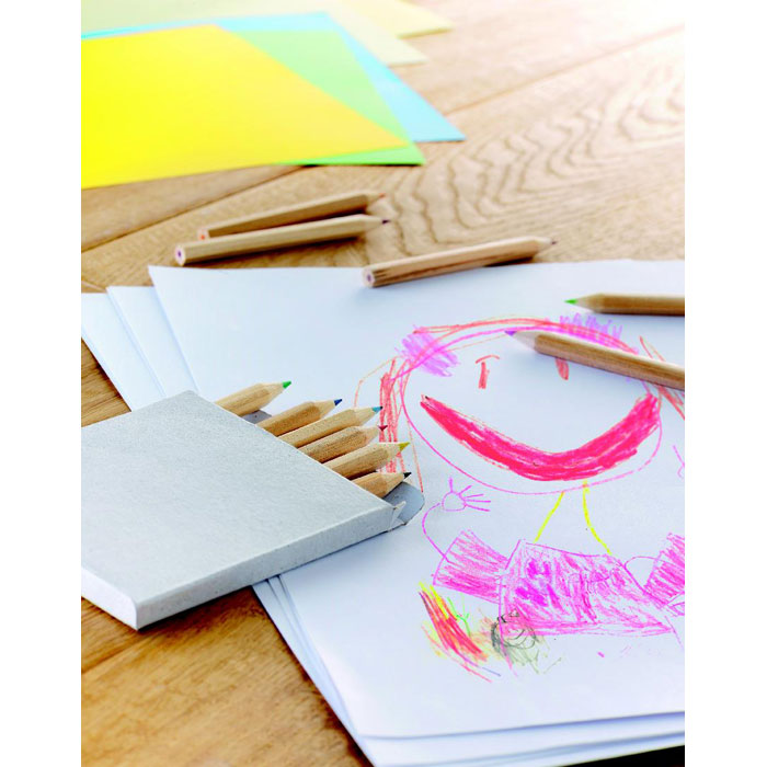 Estuche Arcolor cartón con 12 lápices de colores - Niños y Juegos - Regalo Promocional Personalizado - imagen 3