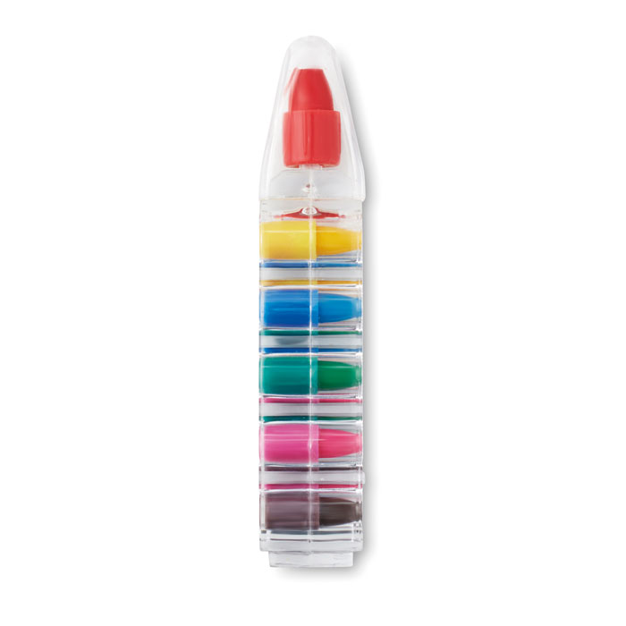 Set pinturas Magic de cera con caja tipo bolígrafo - Niños y Juegos - Regalo Promocional Personalizado - imagen 3