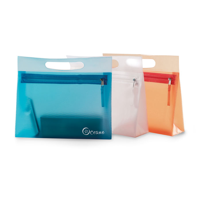 Neceser Moonlight transparente con cremallera - Viaje - Regalo Promocional Personalizado - imagen 4