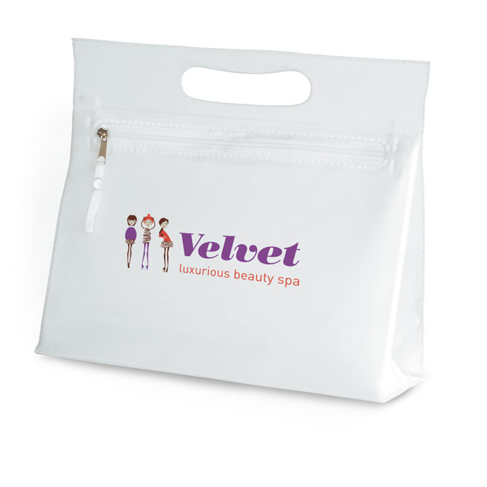 Neceser Moonlight transparente con cremallera - Viaje - Regalo Promocional Personalizado - vista alternativa