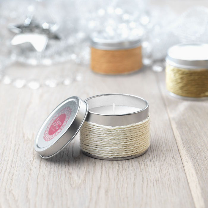 DELICIOUS Vela con fragancia - Velas personalizadas - Regalo Promocional Personalizado - vista alternativa