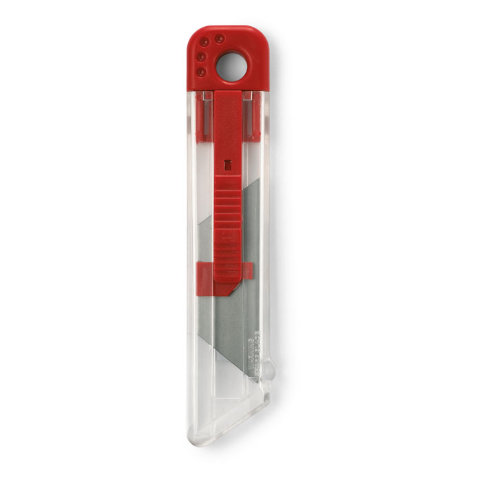 Cutter Highcut retráctil transparente - Reglas y cutter - Regalo Promocional Personalizado - imagen 3
