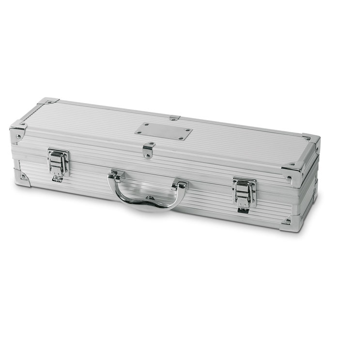Set de barbacoa Asador 3 piezas en maletín - Verano - Regalo Promocional Personalizado - vista alternativa