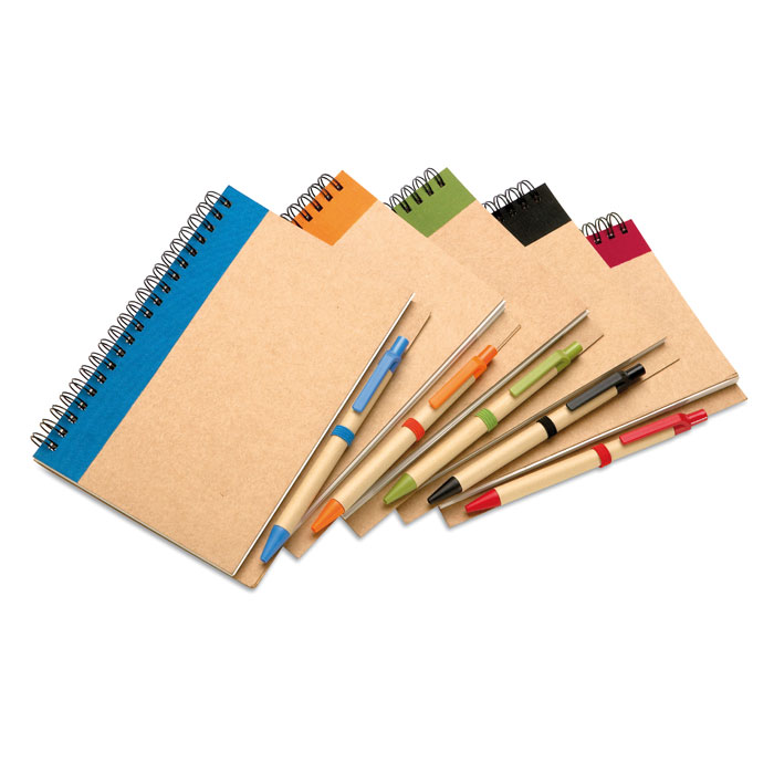 Libreta Sonora Plus reciclada con bolígrafo - Oficina - Regalo Promocional Personalizado - imagen 5