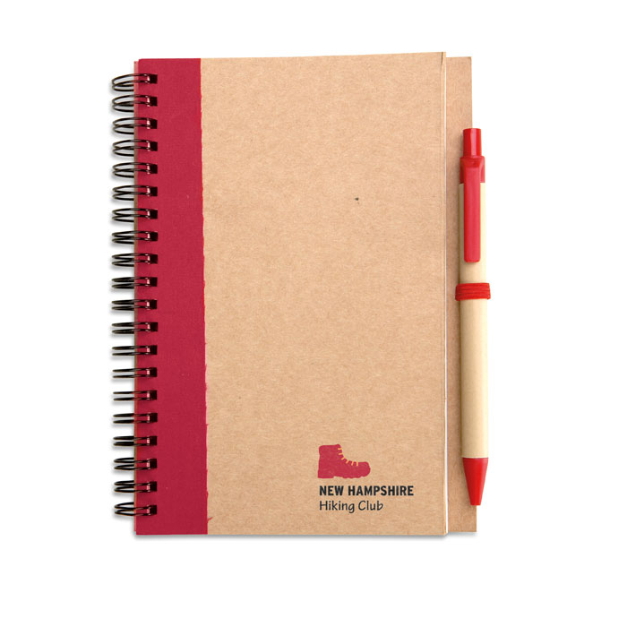 Libreta Sonora Plus reciclada con bolígrafo - Oficina - Regalo Promocional Personalizado - imagen 8