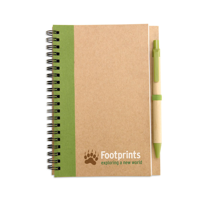 Libreta Sonora Plus reciclada con bolígrafo - Oficina - Regalo Promocional Personalizado - imagen 12
