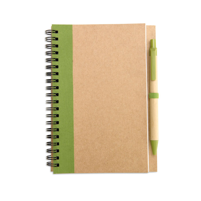 Libreta Sonora Plus reciclada con bolígrafo - Oficina - Regalo Promocional Personalizado - imagen 11